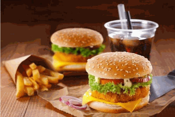 麦德莱炸鸡汉堡